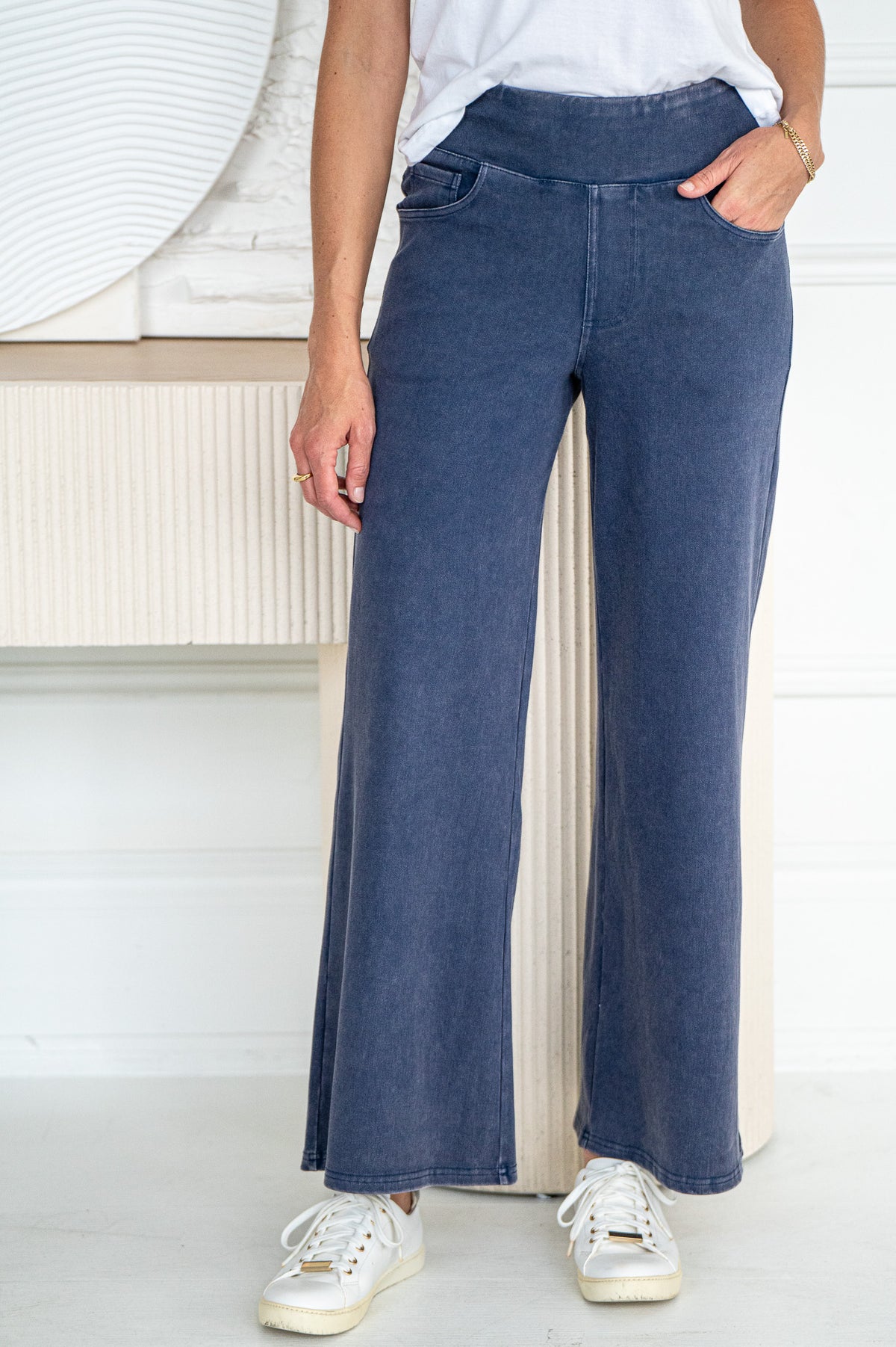 WELISE STRETCH PULL ON DENIM