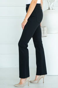 MARIA FLARE JEANS-BK