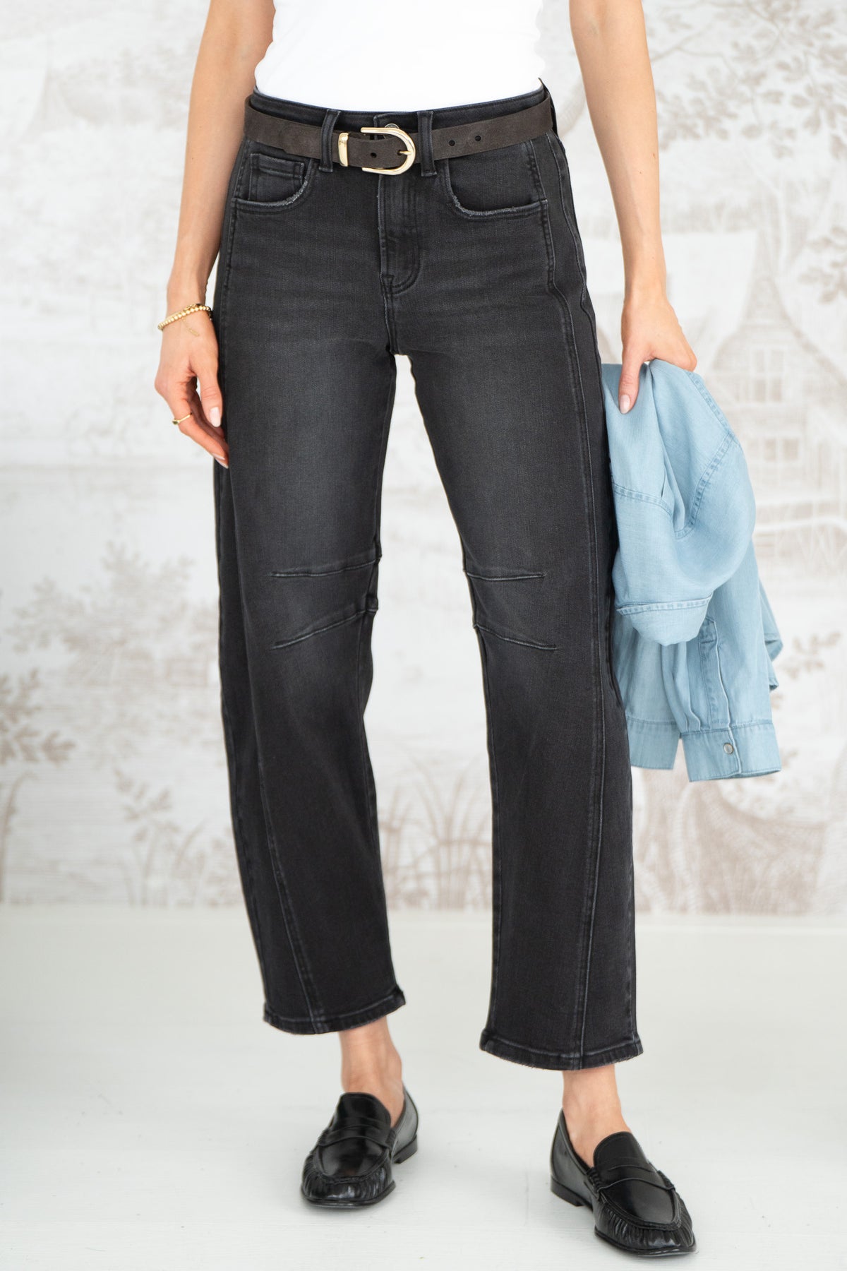 CELINE BARREL JEANS-WB