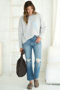 HEART SWEATER
