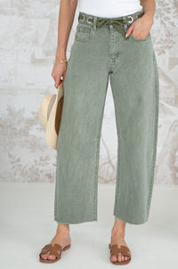 CARRSON SOFT CURVE GROMMET JEANS