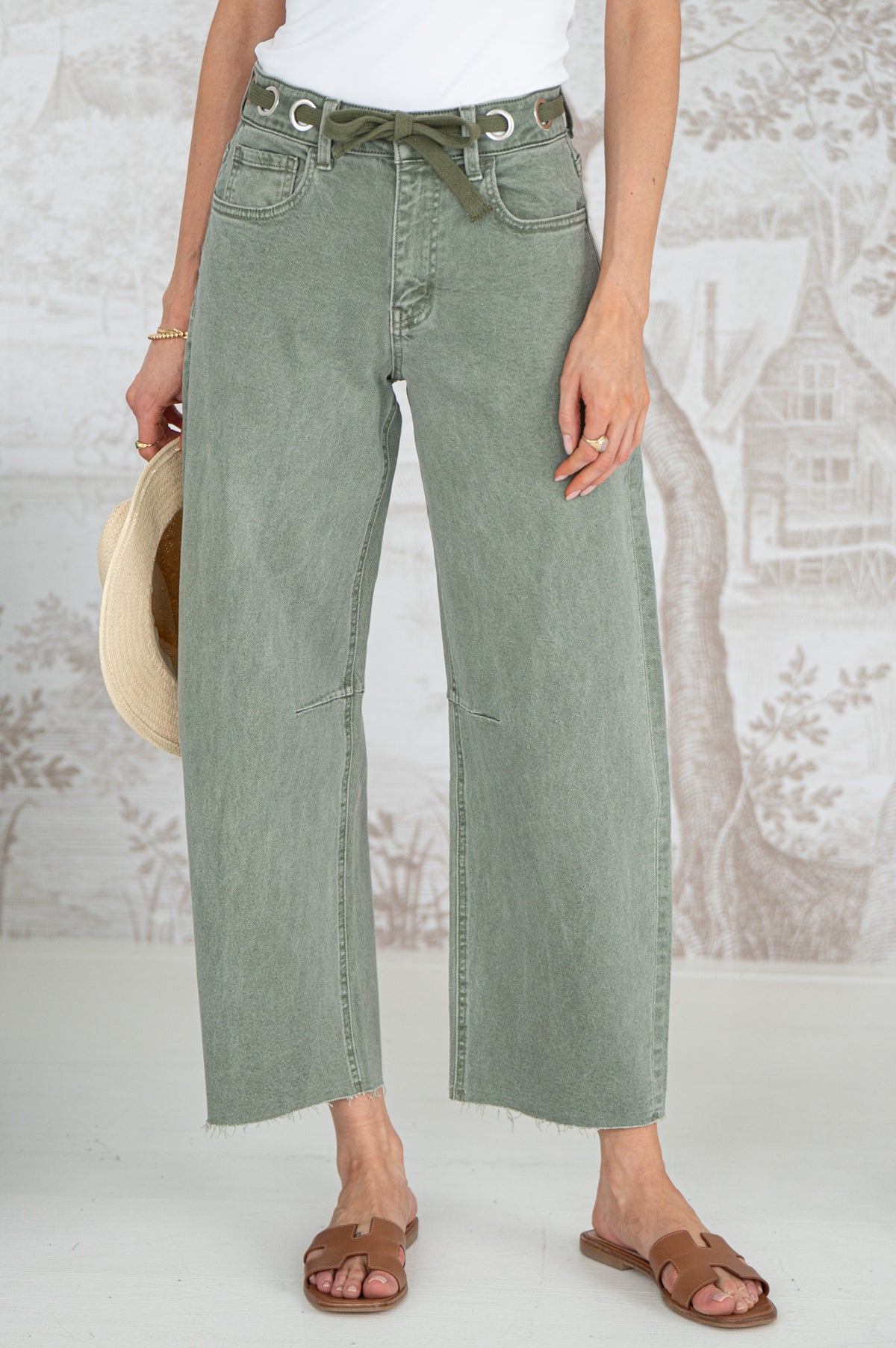 CARRSON SOFT CURVE GROMMET JEANS