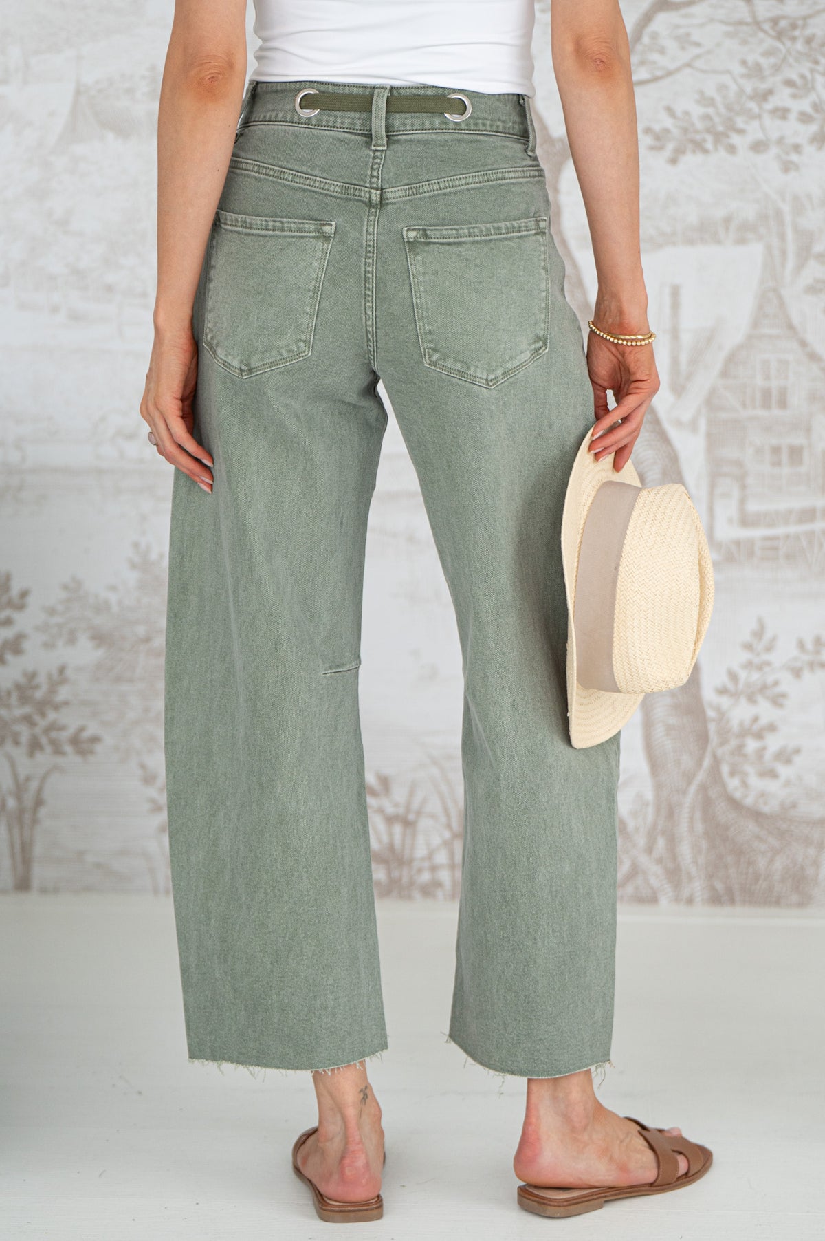 CARRSON SOFT CURVE GROMMET JEANS