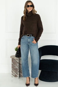 EMMETT SWEATER IN CHOCOLATE