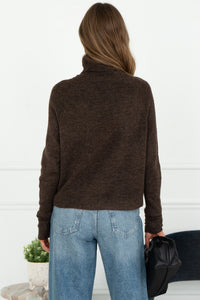 EMMETT SWEATER IN CHOCOLATE