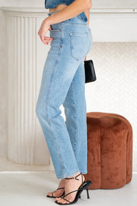 BZE STRAIGHT LEG JEANS-OS