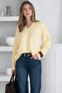 AMARA V NECK SWEATER