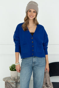 CARAVAN V NECK CARDIGAN