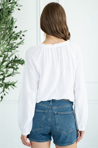 TULUM COTTON GAUZE BLOUSE