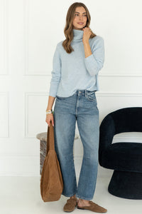 EMMETT SWEATER IN SKY BLUE