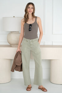 BNA SOFT CURVE BARREL JEANS-GR