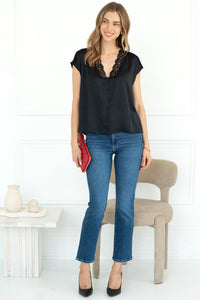 ADALYN LACE TRIM TOP