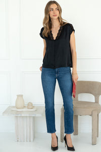 ADALYN LACE TRIM TOP