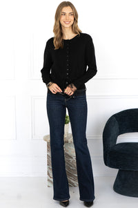 FUNKADELIC LACE TRIM CARDIGAN