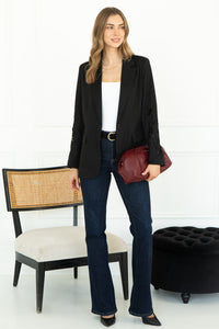EMBROIDERED DETAIL BLAZER