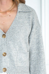 PORTIA STITCH DETAIL CARDIGAN