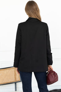 EMBROIDERED DETAIL BLAZER