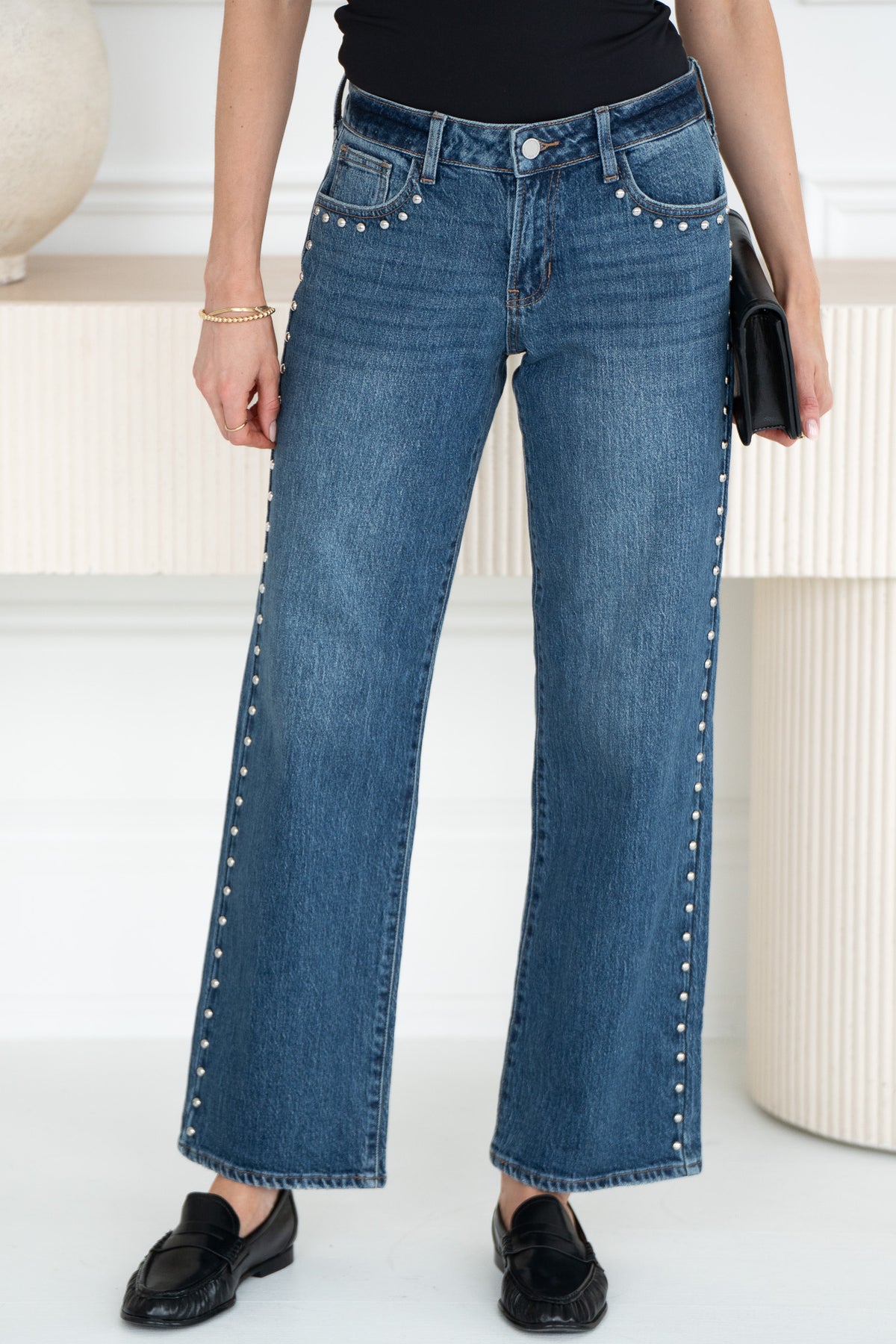 DALAS STUDDED JEANS