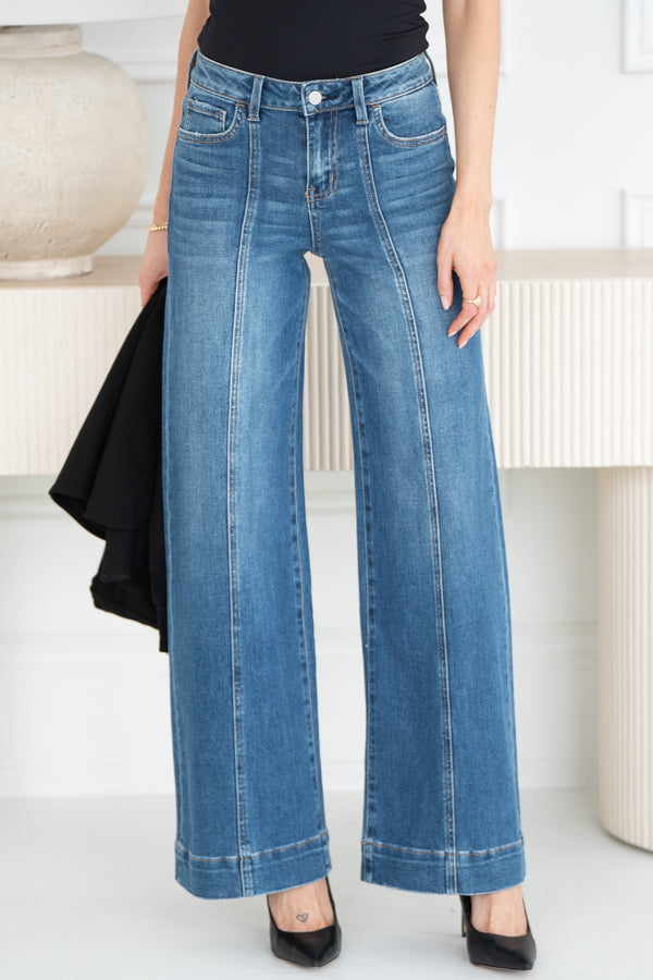 LAYCE FRONT SEAM JEANS