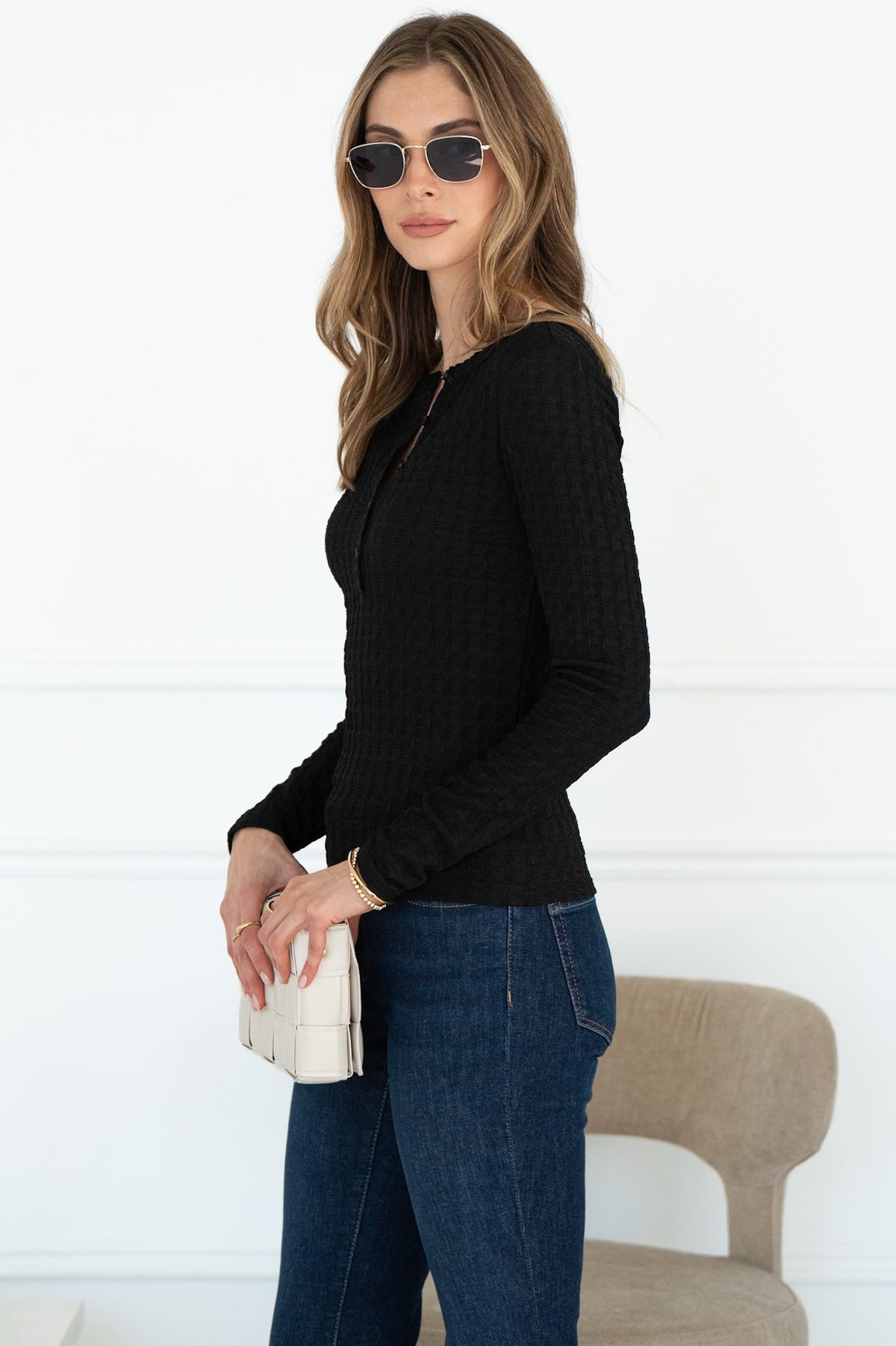 NOT SO BASIC TEXTURED TOP