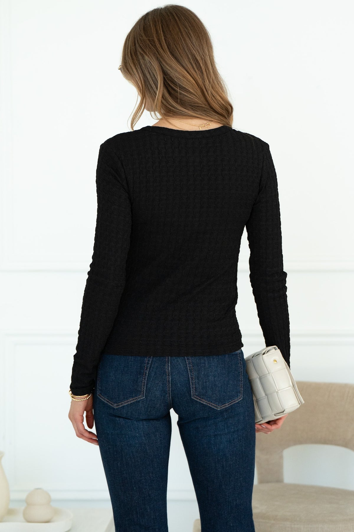 NOT SO BASIC TEXTURED TOP