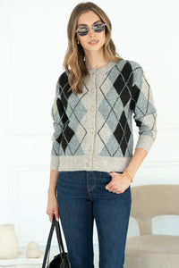 DORIAN ARGYLE CARDIGAN