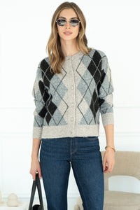 DORIAN ARGYLE CARDIGAN