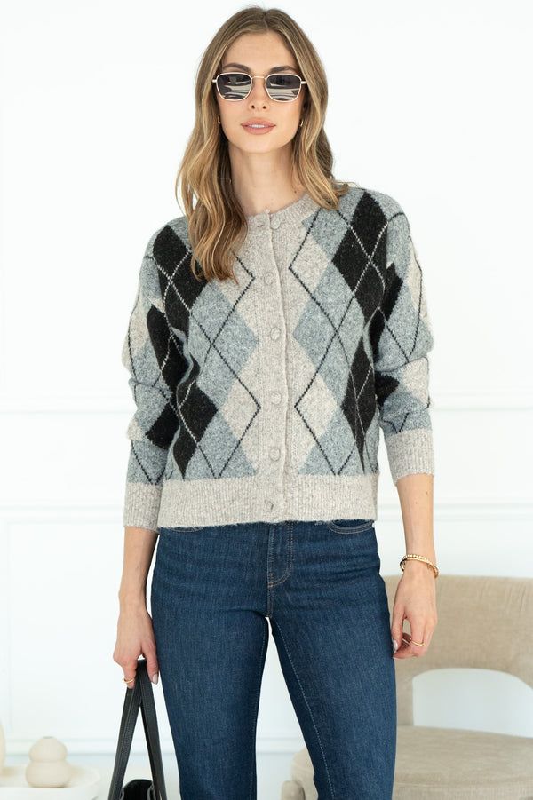 DORIAN ARGYLE CARDIGAN