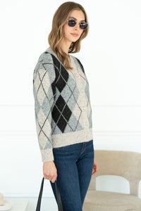 DORIAN ARGYLE CARDIGAN