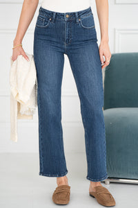 DAAN STRAIGHT LEG JEANS-DB