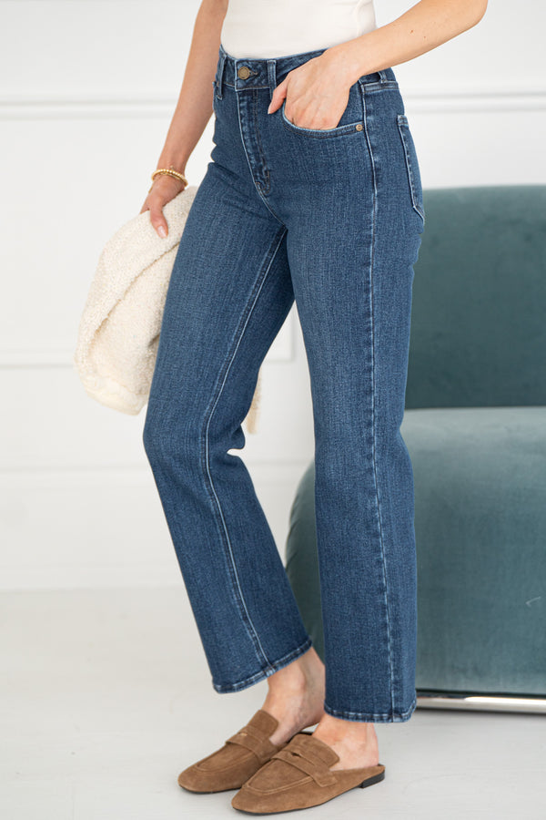 DAAN STRAIGHT LEG JEANS-DB