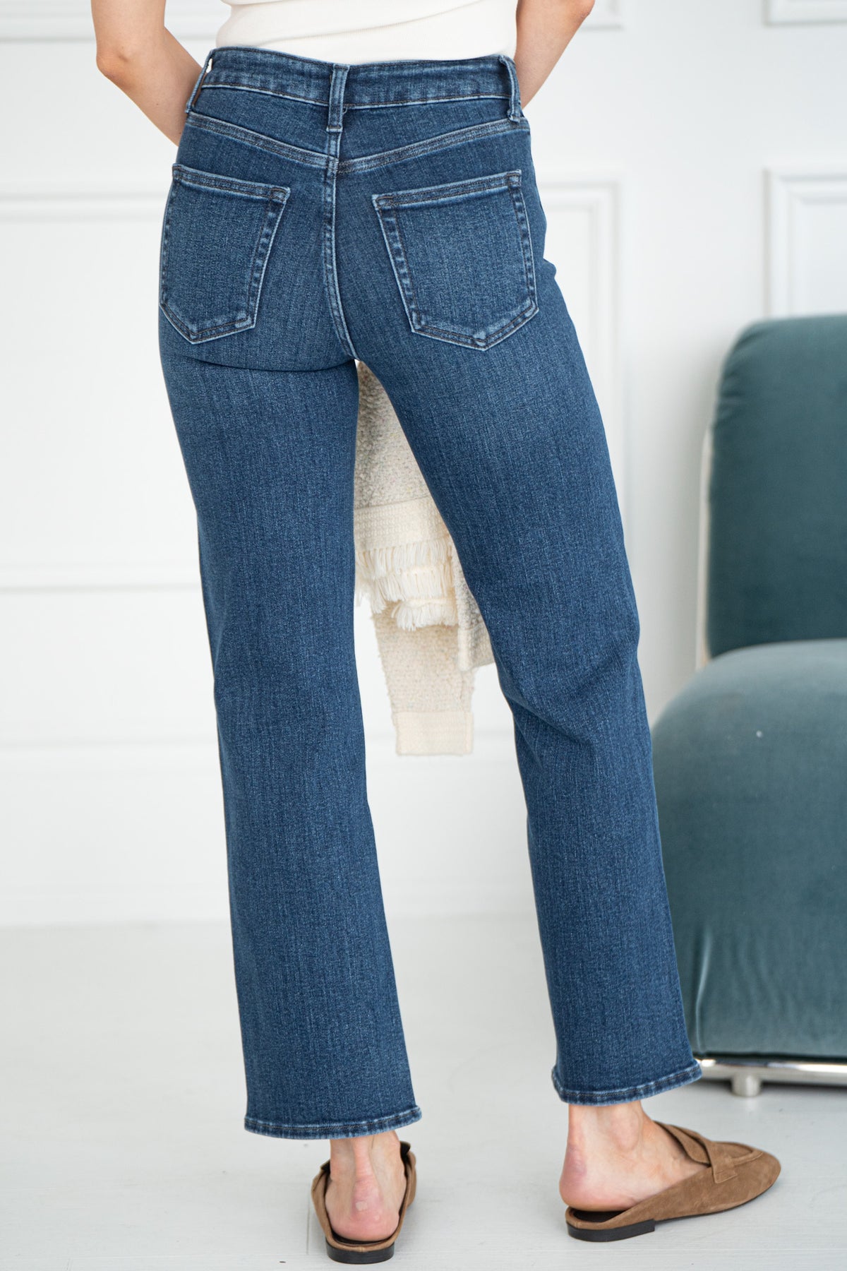 DAAN STRAIGHT LEG JEANS-DB