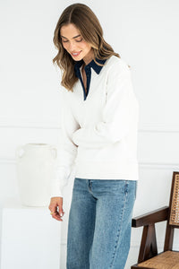 POLO COTTON SWEATSHIRT