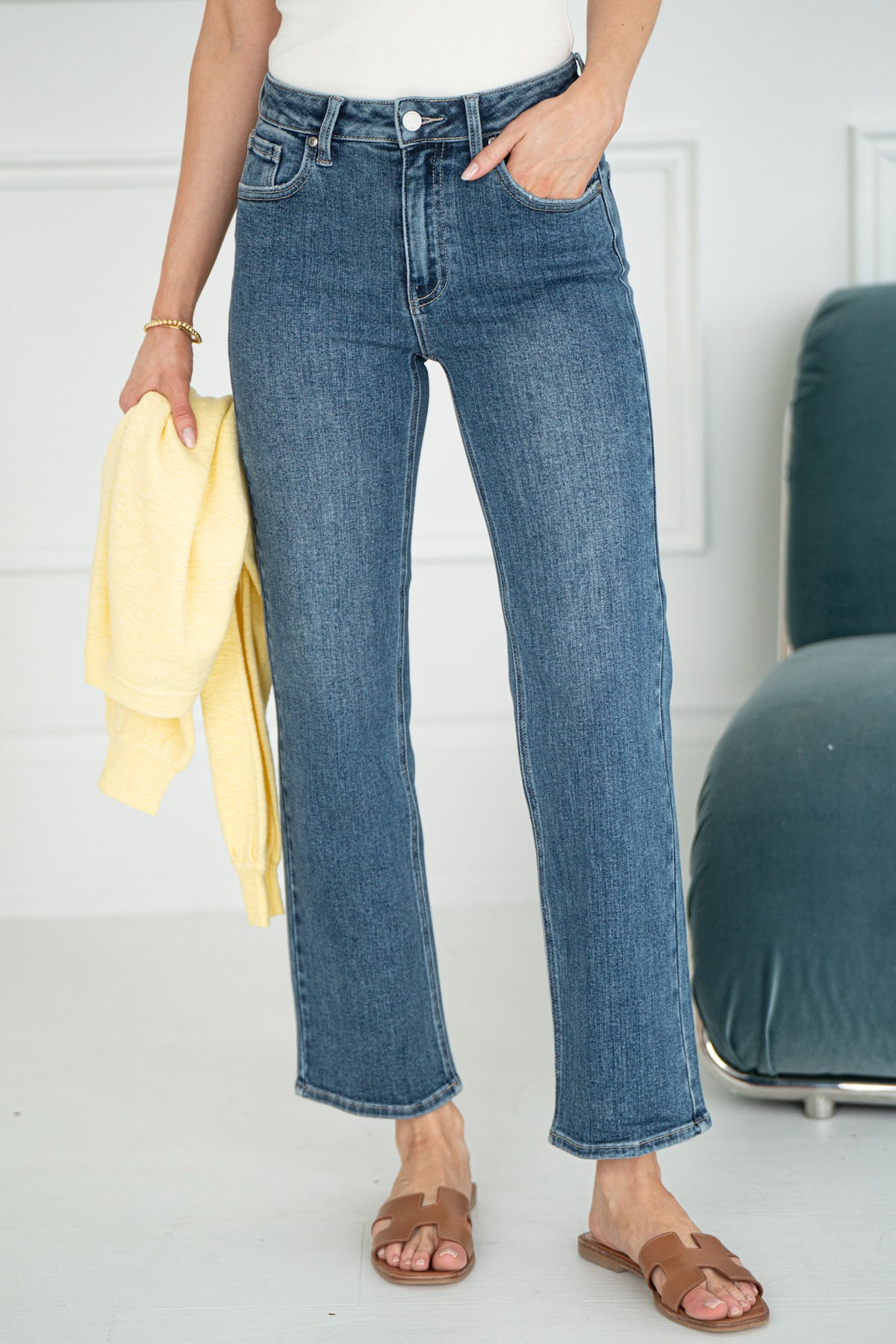 DAAN STRAIGHT LEG JEANS-MB