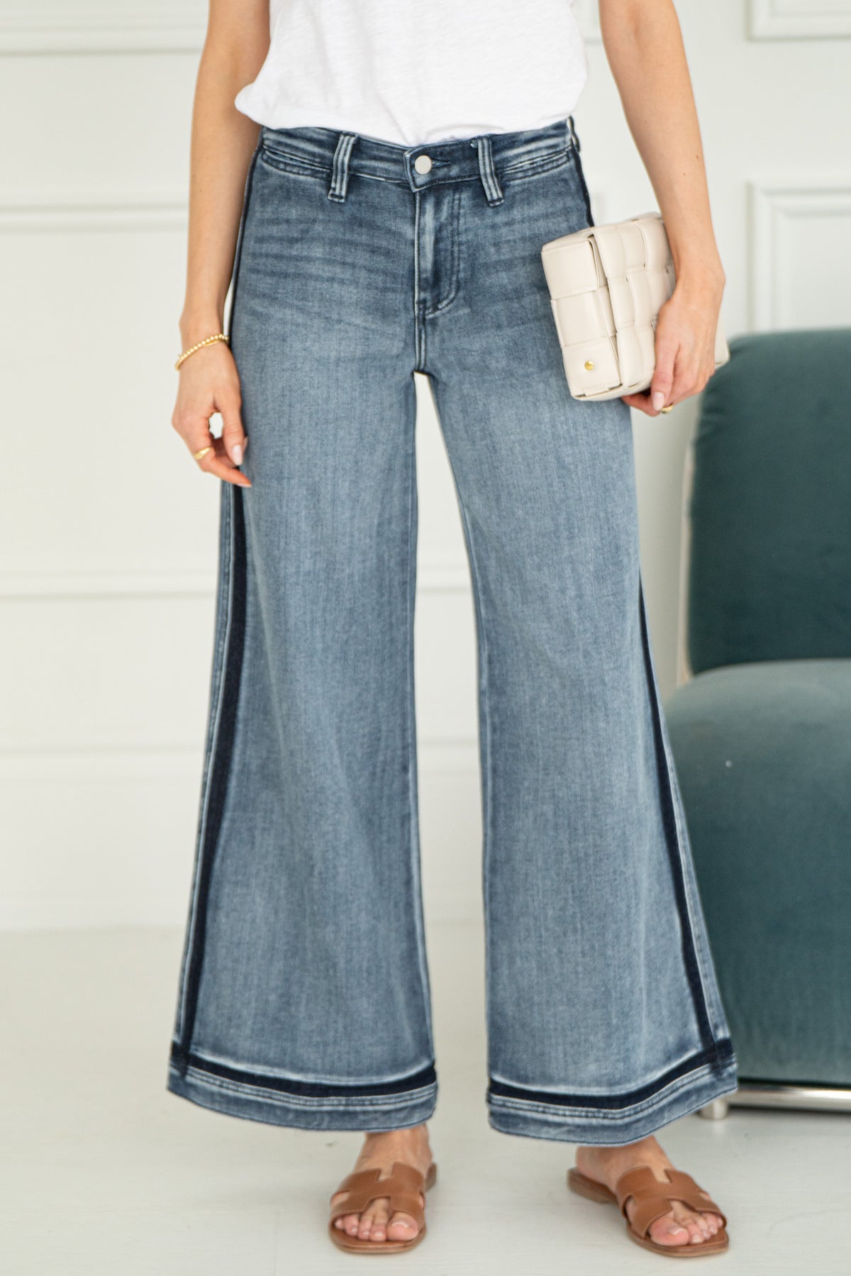 SHADOW WIDE LEG JEANS