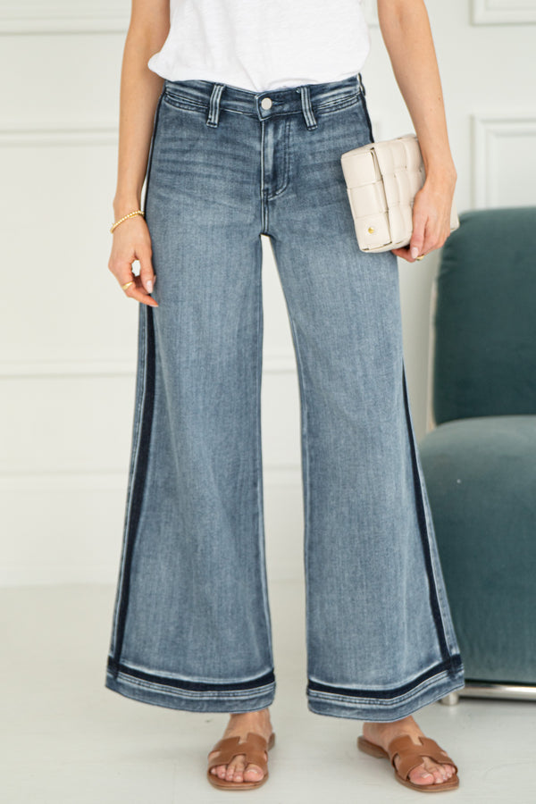 SHADOW WIDE LEG JEANS