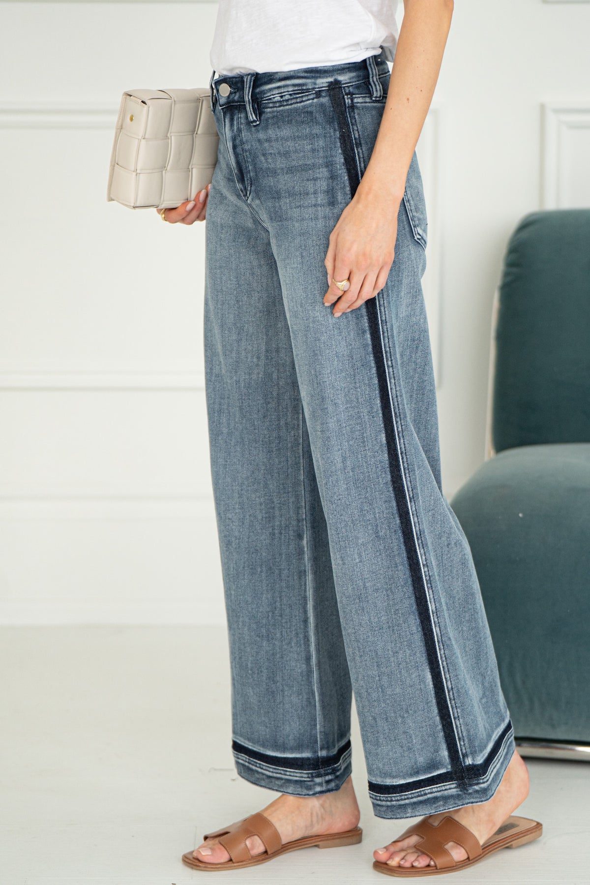 SHADOW WIDE LEG JEANS