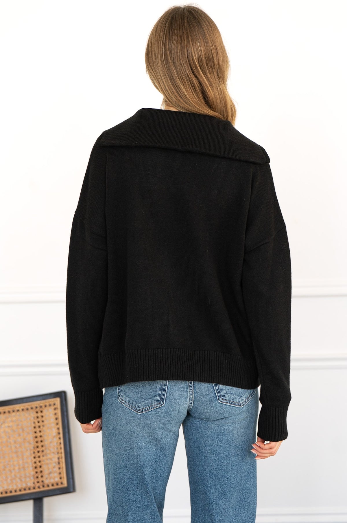 PERRY ZIP UP SWEATER