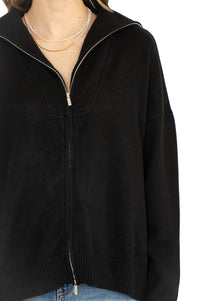 PERRY ZIP UP SWEATER