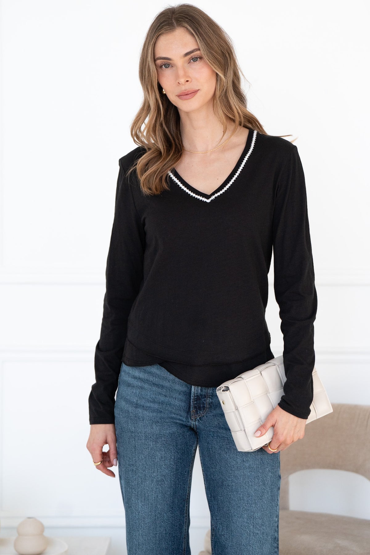 ZIGZAG AVA LONG SLEEVE TEE