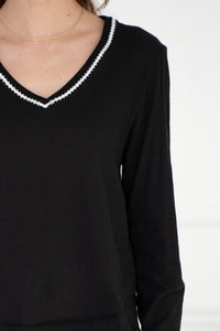 ZIGZAG AVA LONG SLEEVE TEE