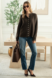 BLAIR RIBBED CARDIGAN