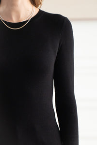 POWER TO YOU CLASSIC LONG SLEEVE KNIT TOP