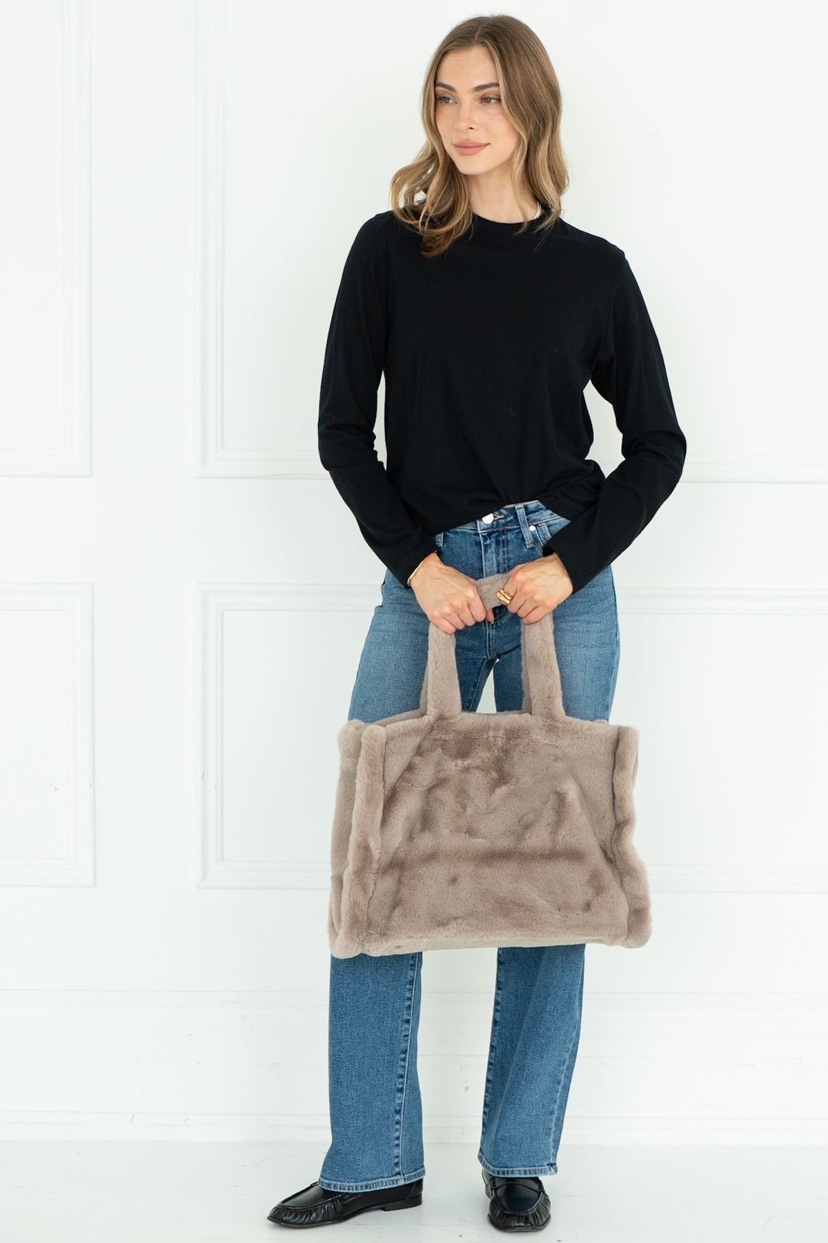 DAAN FAUX FUR BAG