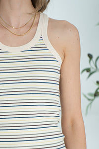 ADDYSON STRIPE TANK
