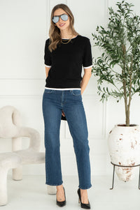 ASTRID LAYERED KNIT TEE