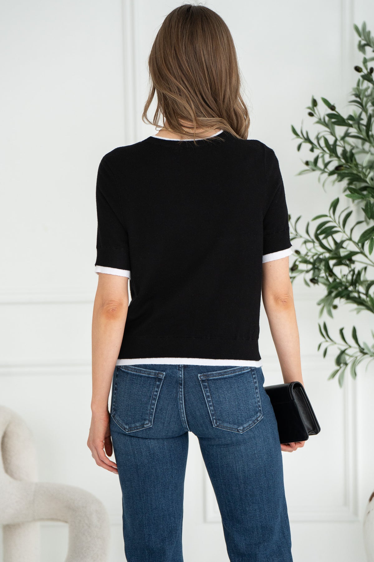 ASTRID LAYERED KNIT TEE