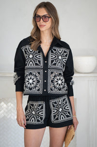 PAIGE COTTON LINEN L/S SHIRT