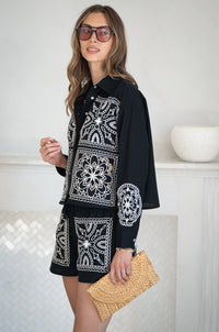 PAIGE COTTON LINEN L/S SHIRT