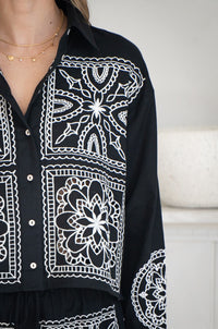PAIGE COTTON LINEN L/S SHIRT